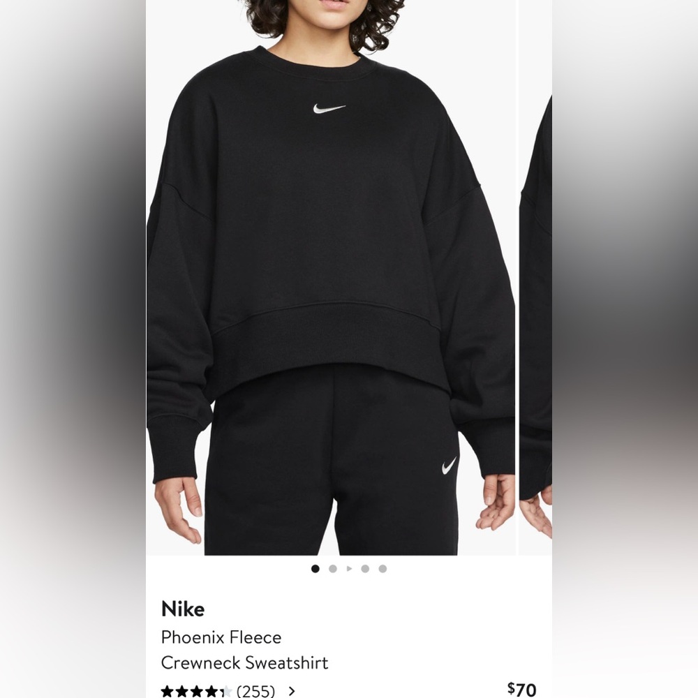 Nike Women's Black Sweatshirt